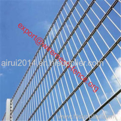 Green RAL6005 double wire mesh fence(wholesale price)