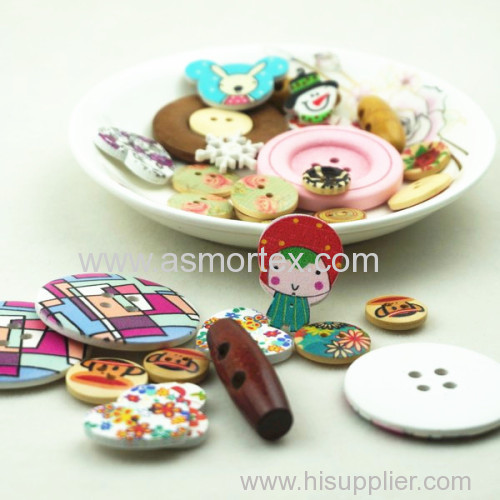 Art And Craft Of Wooden Button/Fancy Wooden Button
