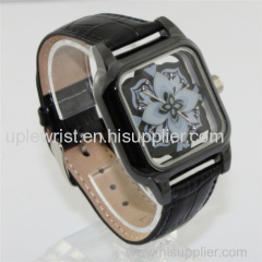 Beautiful and Lady Wristwatch with Flower Gift Watch Women