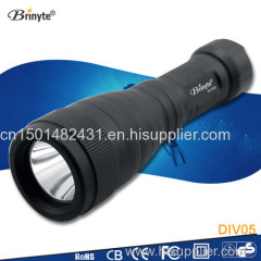 Aluminum Professional CREE LED Underwater Dive Flashlight