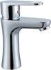 Chrome Polished Single Hole Bathroom Sink Faucet / One Handle Ceramic Mixer Taps