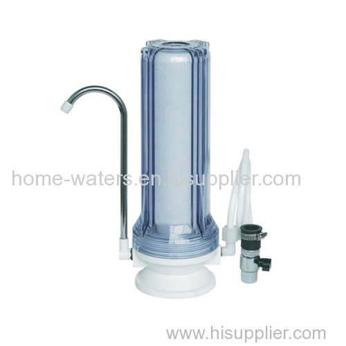 Counter top water filter purifier