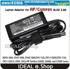 65W laptop ac adapter for HP laptop 18.5V3.5A 7.4*5.0mm