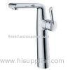 Modern Deck Mounted Bathroom Vessel Sink Faucets / Single Handle Basin Faucet
