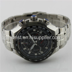 Manufacturer2014 trendy high quality stainless steel chronograph watch
