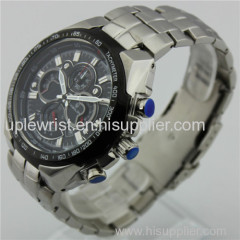 Manufacturer2014 trendy high quality stainless steel chronograph watch