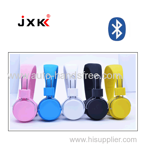 portable multifunction colorful bluetooth wireless headphone support TF card and handsfree function wireless headset