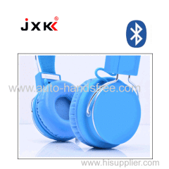 portable multifunction colorful bluetooth wireless headphone support TF card and handsfree function wireless headset