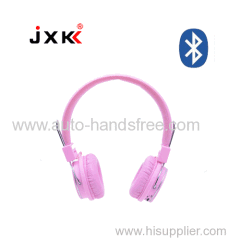 portable multifunction colorful bluetooth wireless headphone support TF card and handsfree function wireless headset