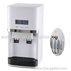 Counter top compressor ro water dispensers