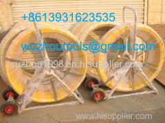 Fiberglass conduit rod reel