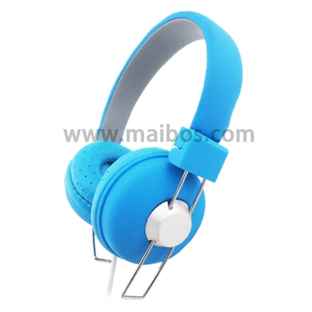 blue good looks multimedia headphone