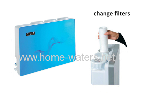 New counter top home Ro water filter purifier