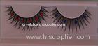 Red Diamond Decorated False Eyelashes Soft , Criss Cross Eyelashes Tip Mellow