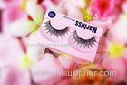 Full Handmade Synthetic Reusable Glitter Fake Eyelashes , Colorful