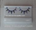 Full handmade Colored False Eyelashes Long With Black / Clear Band