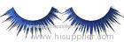 Handmade Synthetic Party Blue Glitter False Eyelashes Brilliant Lightweight