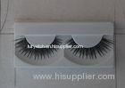 Handmade False Strip Eyelashes Long Thick , Criss Cross Fake Eyelashes