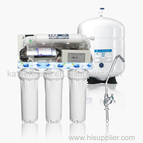 RO Water Filter with Auto-flush 50GPD