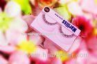 Black Synthetic Lower False Eyelashes / Bottom Eyelash Professional For Girls