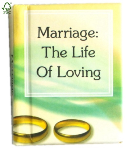 UV coating marriage hardcover notebook