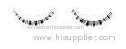 Soft Black Bottom False Eyelashes For Small Eyes , False Lower Lashes