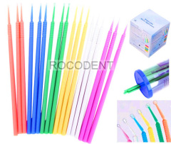 Disposable dental micro applicator or micro brush