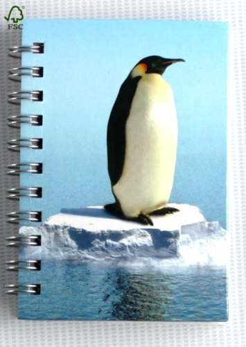 natral animal world hardcover notebooks