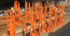 Made Of Cast Iron Ground-Cable Laying Cable drum trestles Cable Drum Jacks