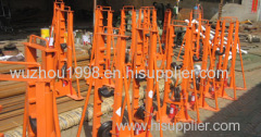 Made Of Steel Tripod Cable Drum Trestles Hydraulic Cable Jack Set