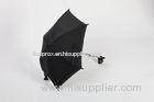 15" 8 Ribs Baby Stroller Umbrella Clamp Hand Open For Advertising