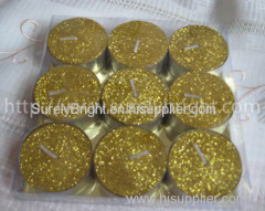 candle candles glitter tealight candle china candle suppliers candle factory colorful glitter(powder) tea light candle