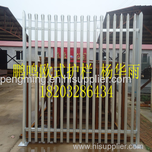 tower palsiade fencing steel palisade fencing