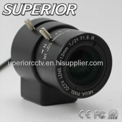 2.0 Mega Pixel 4-12mm Varifocal Auto Iris Lens