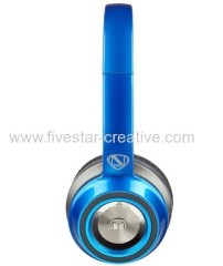 Monster NCredible NTune Candy V3 On-Ear HD Headphones Blue With Built-in Mic