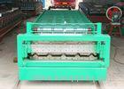 Steel Tile Roof And Wall Panal Double Layer Roll Forming Machine 15m/Min