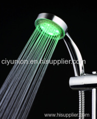 RGB LED shower head