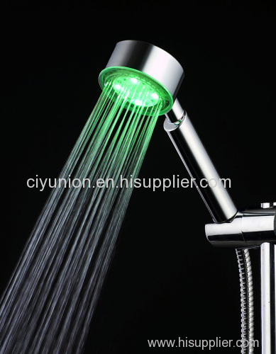 temperature control LED shower head