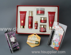 Plastic cosmetic blister packaging