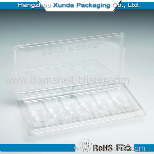 Plastic blister medical vial pack tray