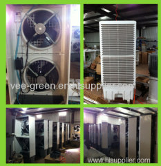 Powerful Two Stages Swamp Cooler/Floor Standing Industrial Air Cooler for Sale