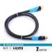 4K*2K 2m HDMI Cable Premium v1.4b 24K Gold For PS3 HDTV