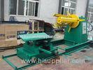 Automatic Steel Coil Uncoiler To Decoiling 11kw , Sheet Cutting Machine