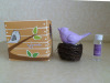fragrance diffuser/ scented clay with 30ml make-up fluid / bird-shaped clay /ceramic bird nest