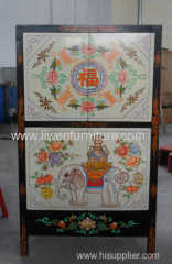 Chinese tibetan drawing cabinet