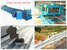 OEM / ODM Color Steel Highway Guardrail Roll Forming Machine 18.5kw