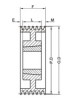 3V Taper Bushed Sheaves|V-BELT SHEAVES 3V Series