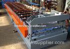 Roof Plate Corrugated Roll Forming Machine , Roof Tile Making Machine