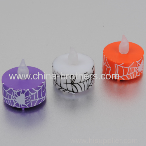 LED electronic candle tea light with printing