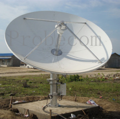 4.5m outdoor motorized satellite antenna